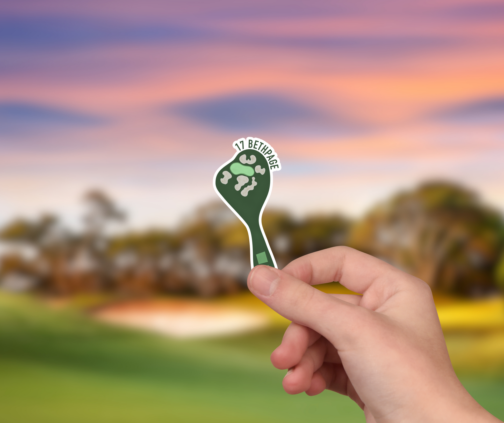 Bethpage 17 Sticker