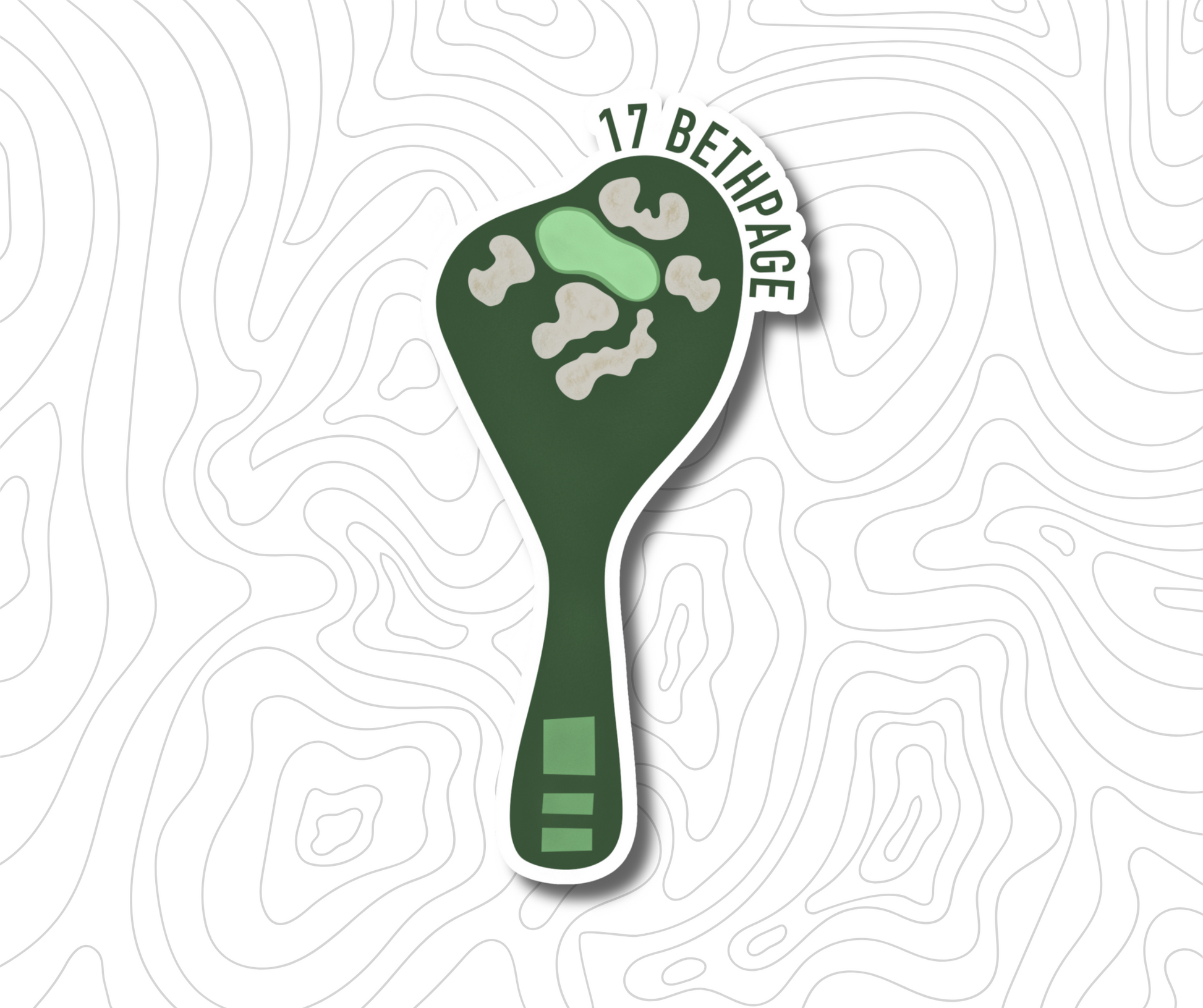 Bethpage 17 Sticker