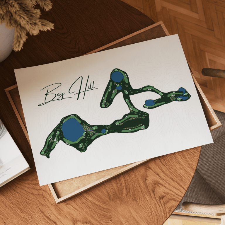 Bay Hill Course Art Print - Links & Legends
