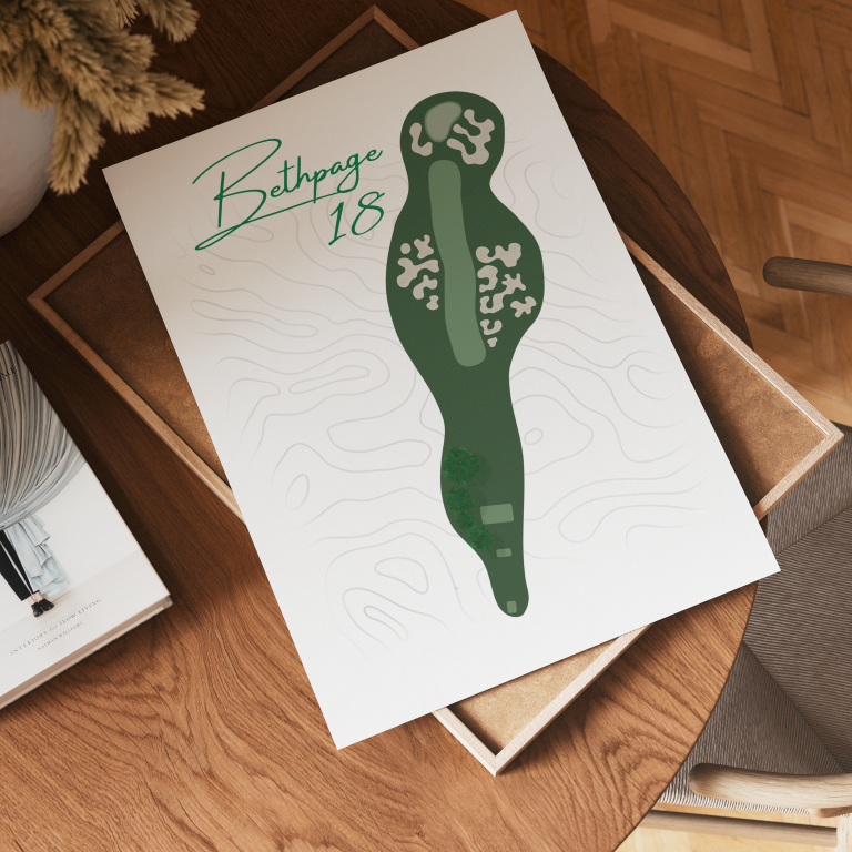 Bethpage 18 Art Print