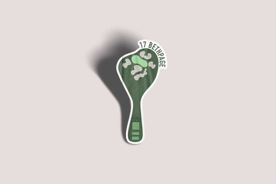 Bethpage 17 Sticker