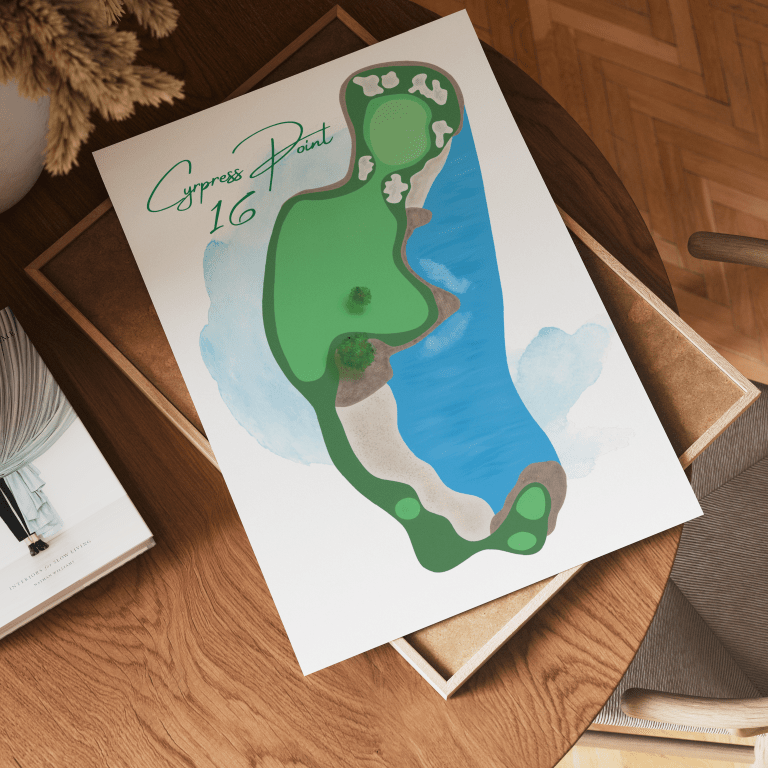 Cypress 16 Art Print - Links & Legends