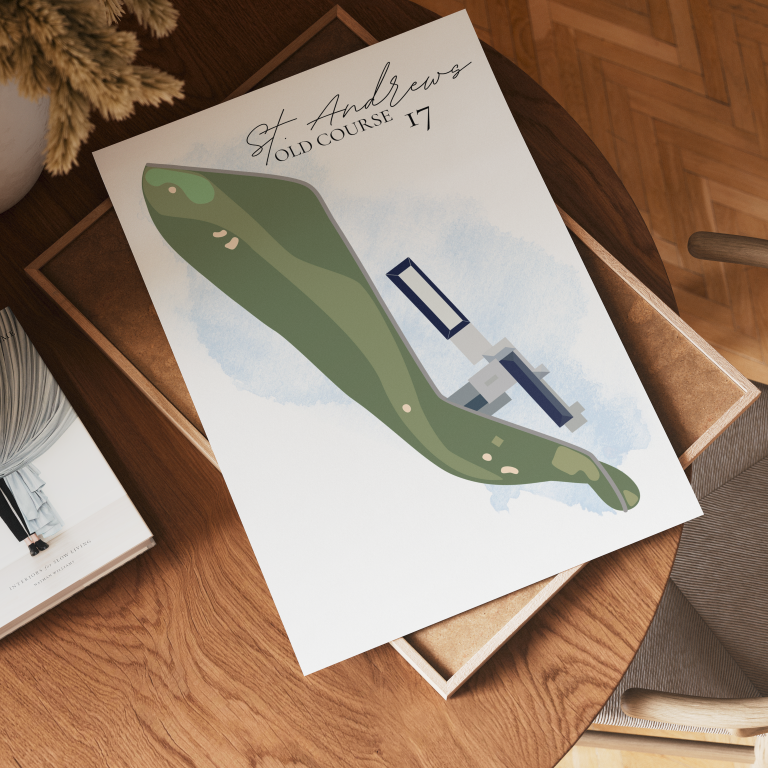 Old Course 17 Art Print