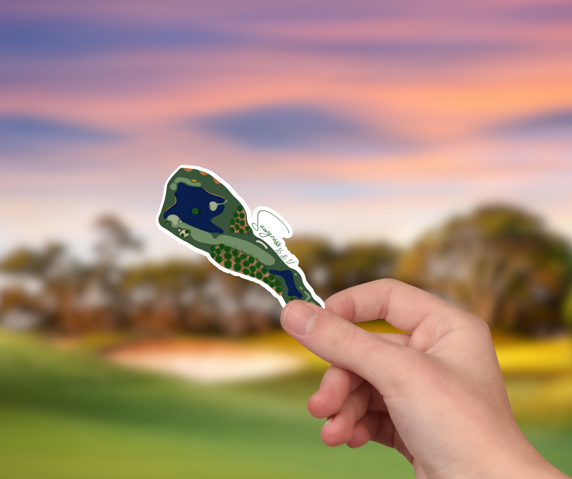 Sawgrass 16 17 Sticker