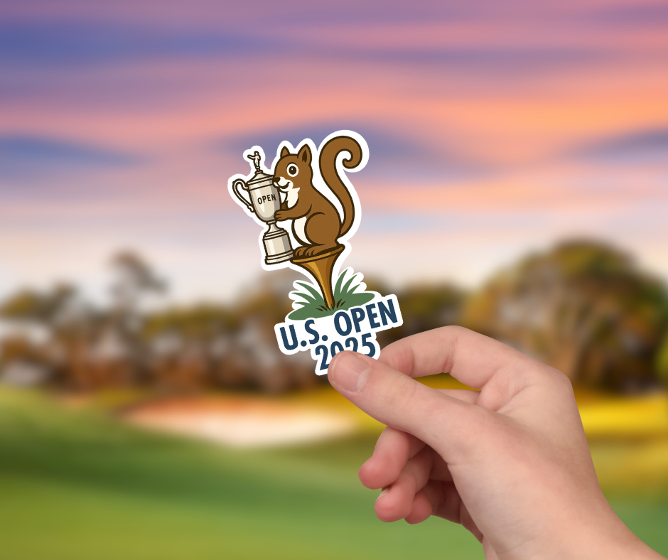 US Open 2025 Oakmont Squirrel