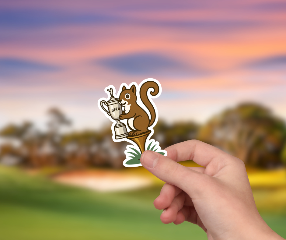 US Open Oakmont Squirrel