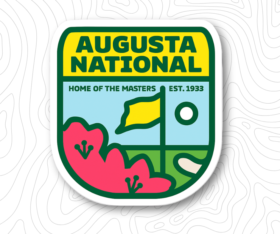 Home Of The Masters - Augusta Inspired Sticker