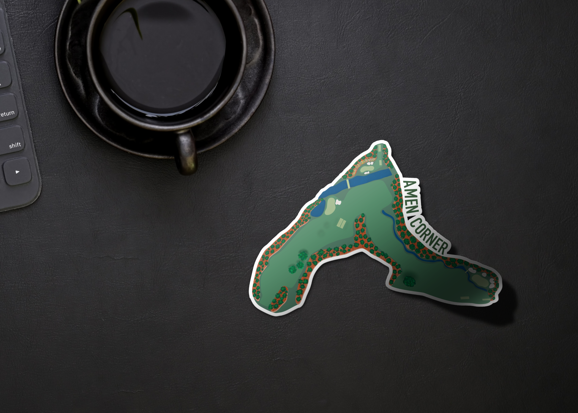Amen Corner Golf Sticker