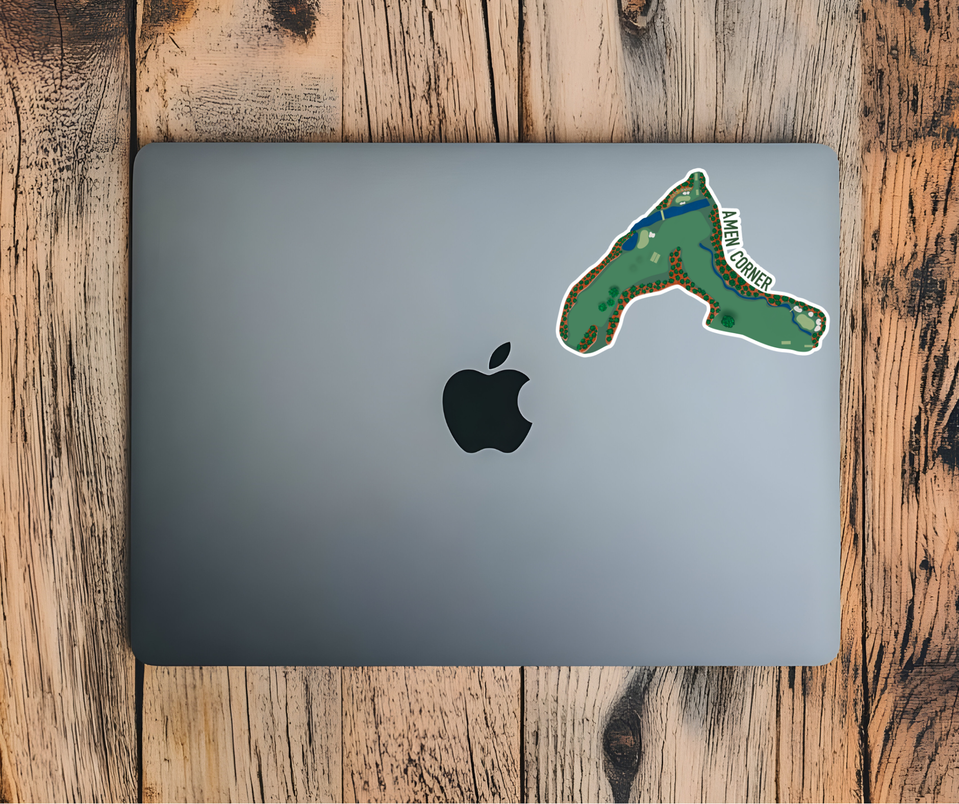 Amen Corner Golf Sticker