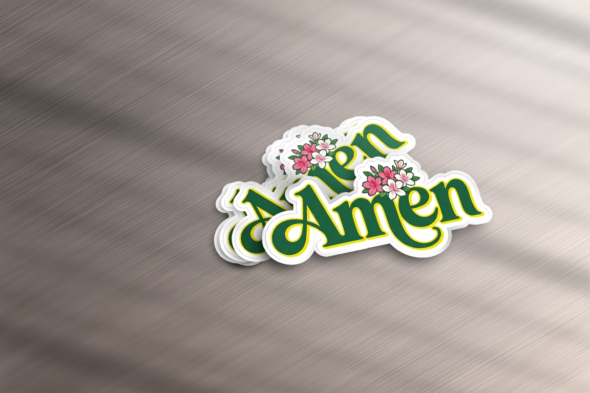 Augusta Amen Azalea Sticker