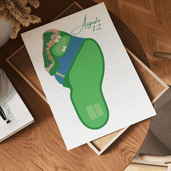 Augusta 12 Art Print - Links & Legends