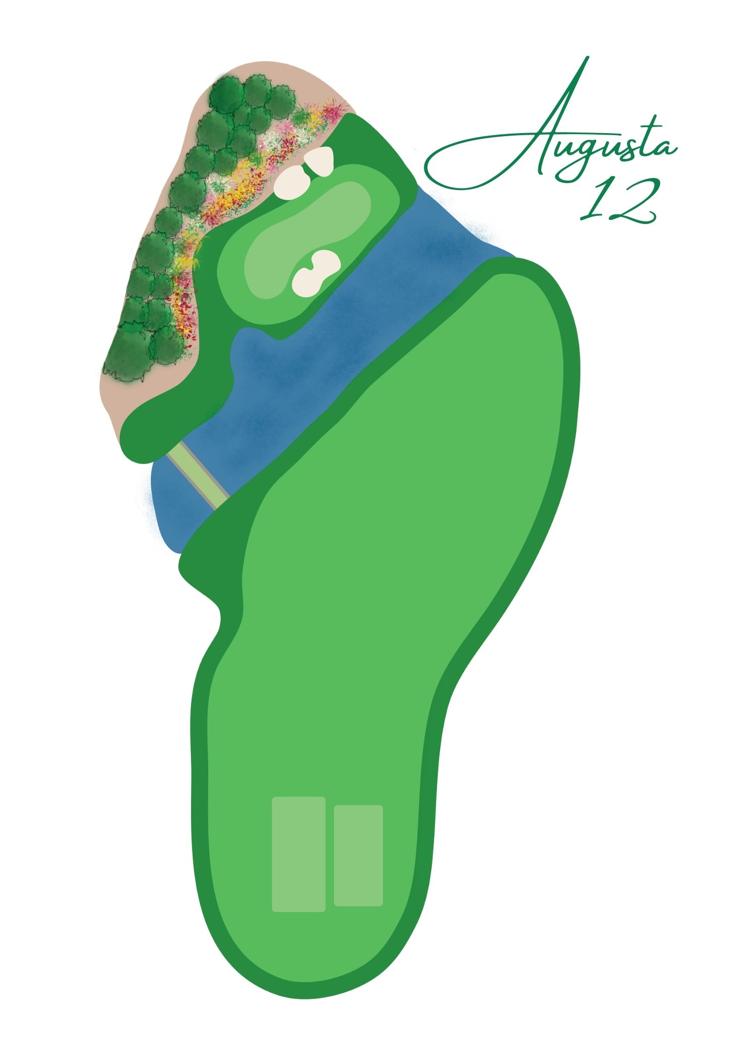 Augusta 12 Art Print
