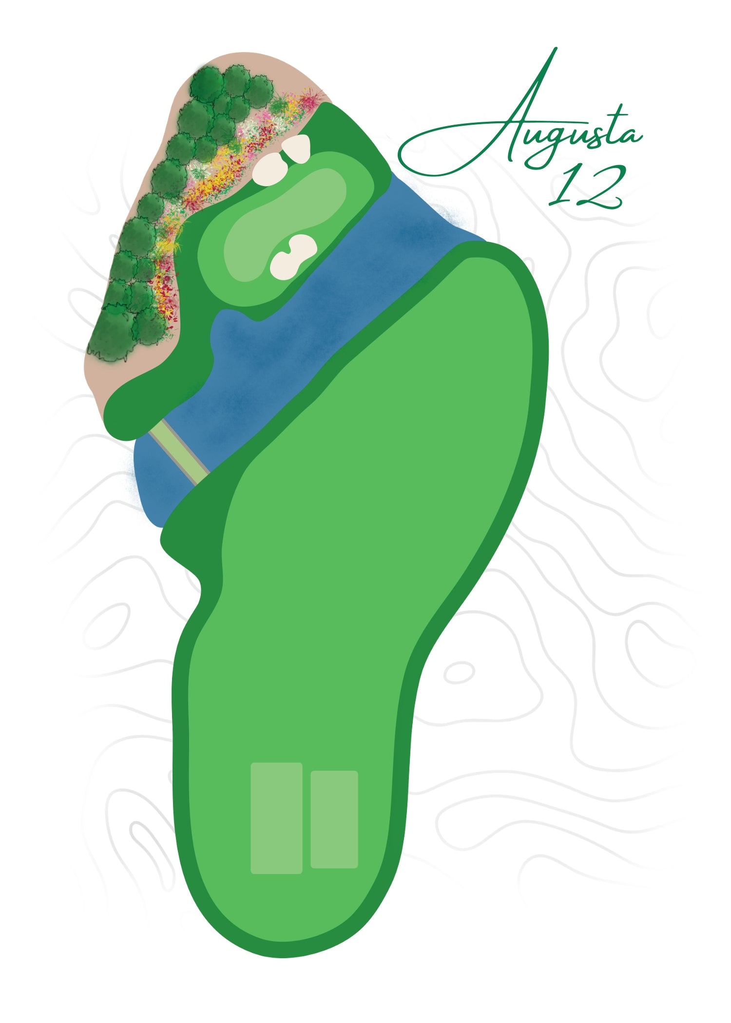 Augusta 12 Art Print