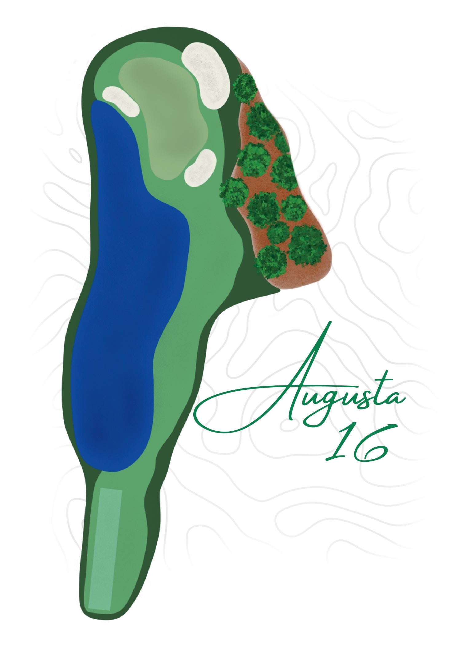 Augusta 16 Art Print