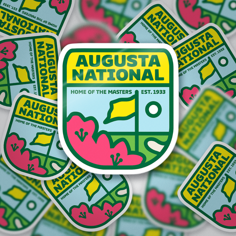 Home Of The Masters - Augusta Inspired Sticker