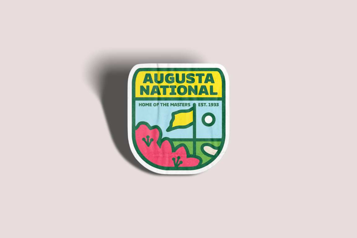 Home Of The Masters - Augusta Inspired Sticker