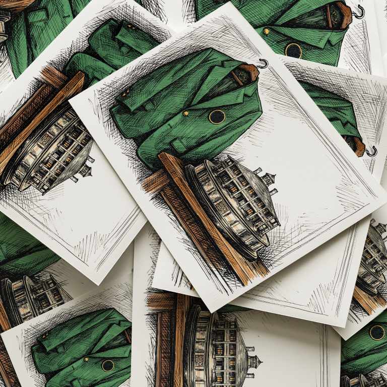 The Jacket & Trophy Art Print