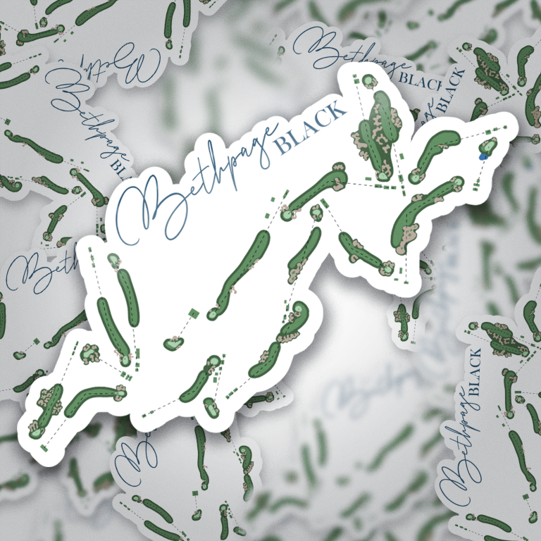 Bethpage Black Ryder Cup Course Sticker