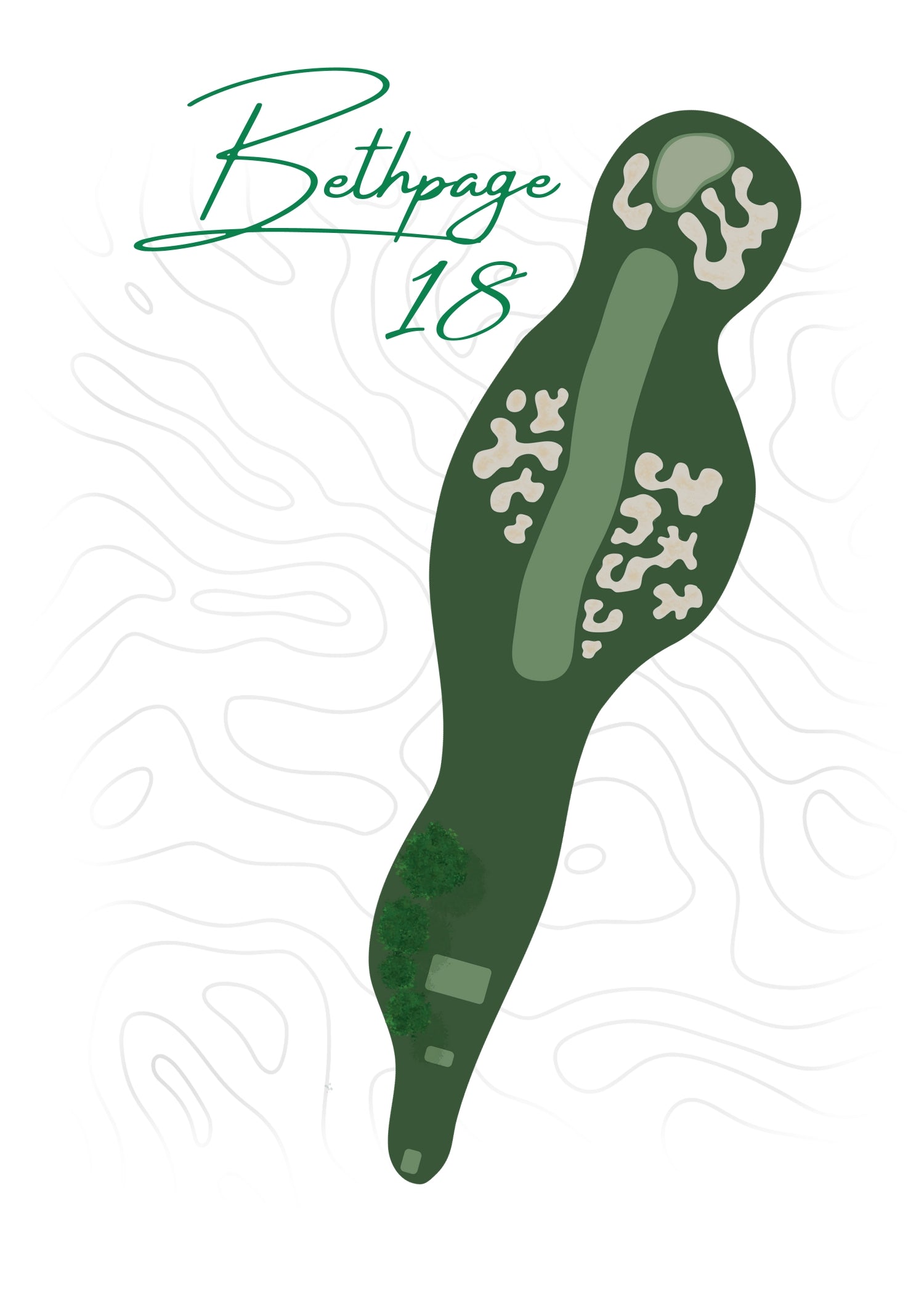 Bethpage 18 Art Print