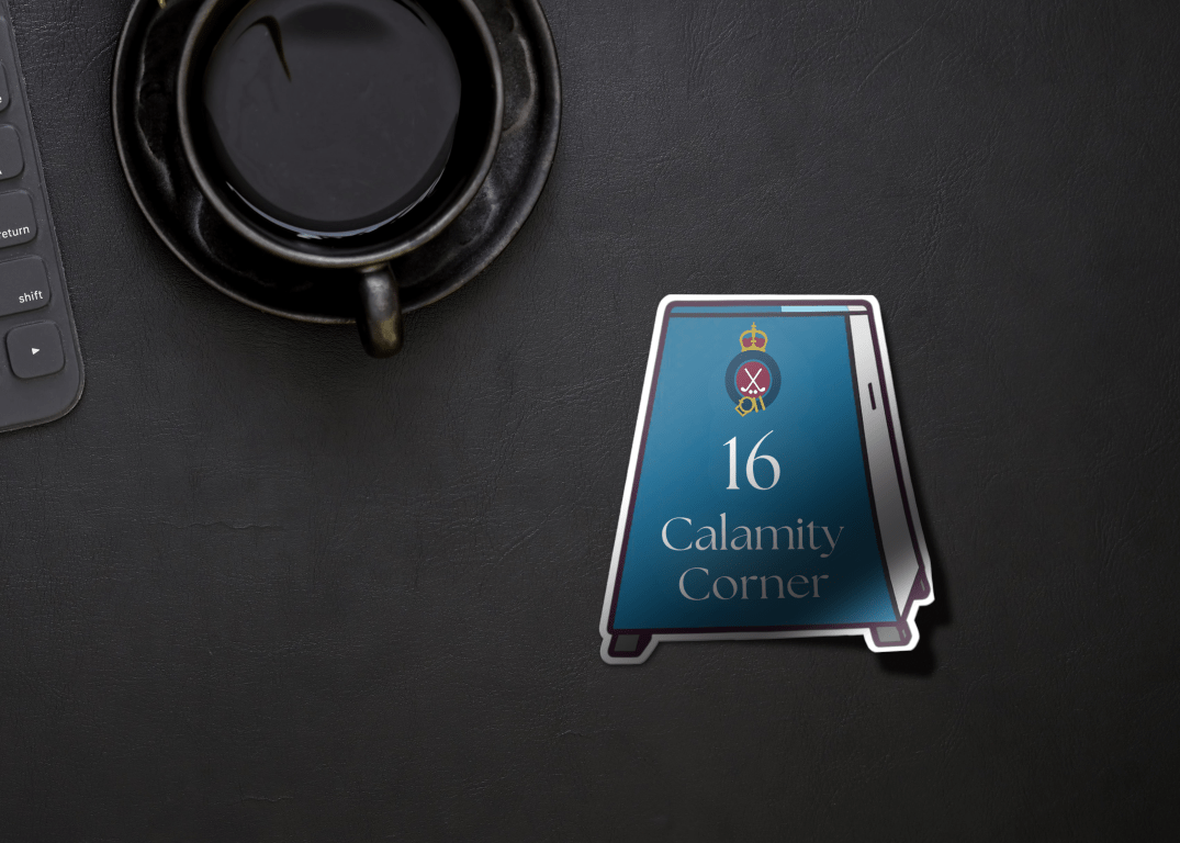 Royal Portrush Tee Marker Sticker - Links & Legends