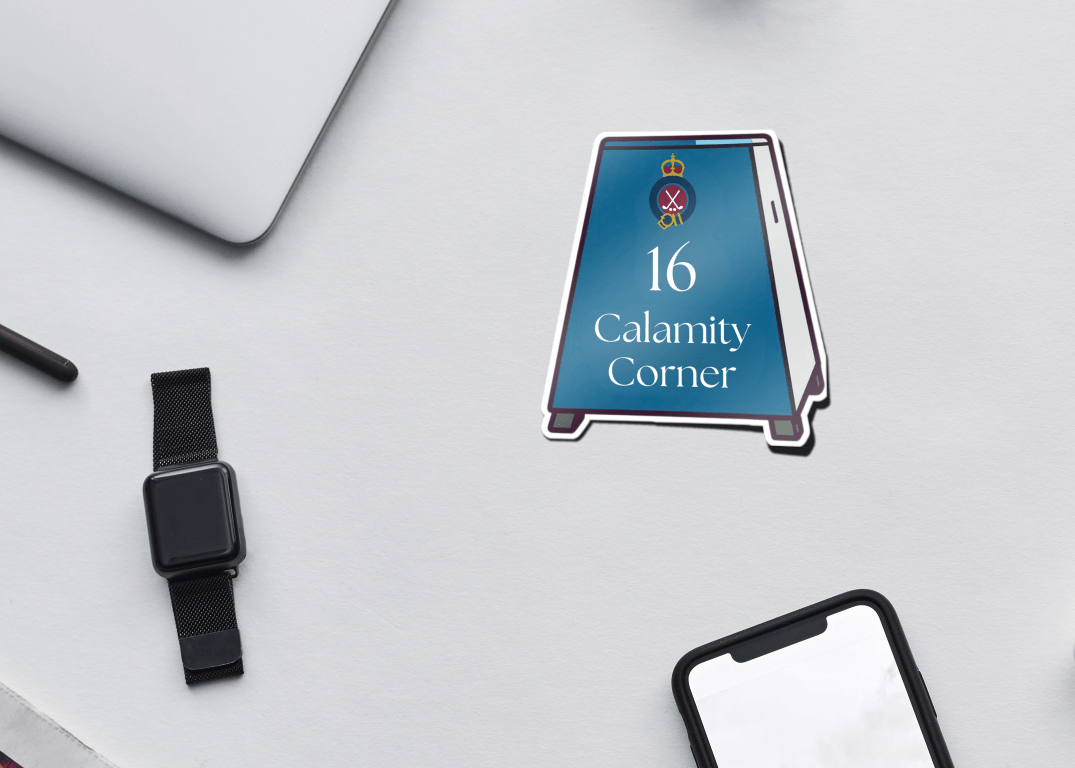 Royal Portrush Tee Marker Sticker - Links & Legends