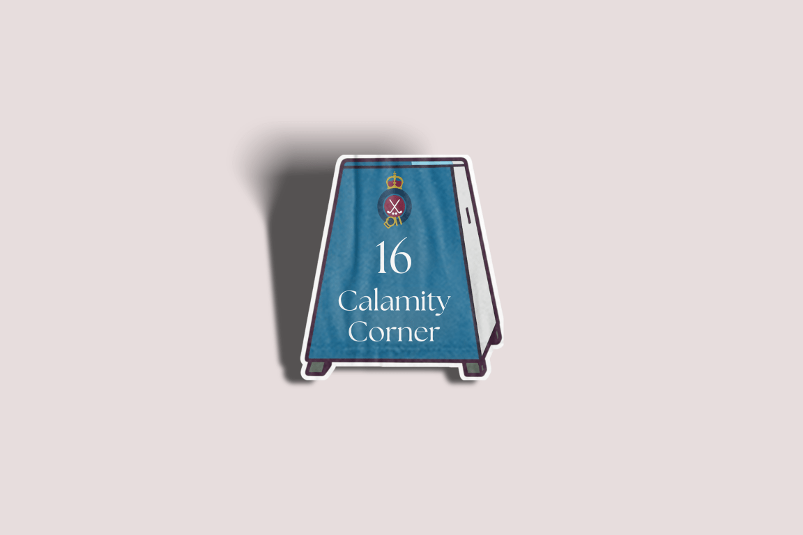 Royal Portrush Tee Marker Sticker - Links & Legends