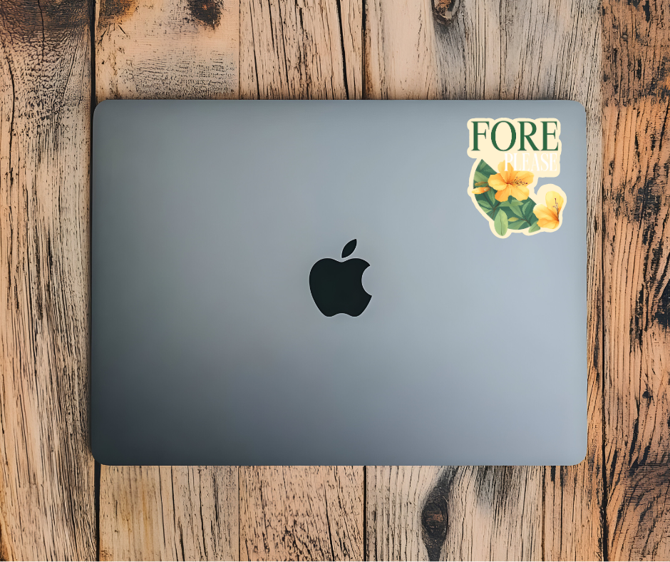 Fore Please - Augusta Inspired Sticker