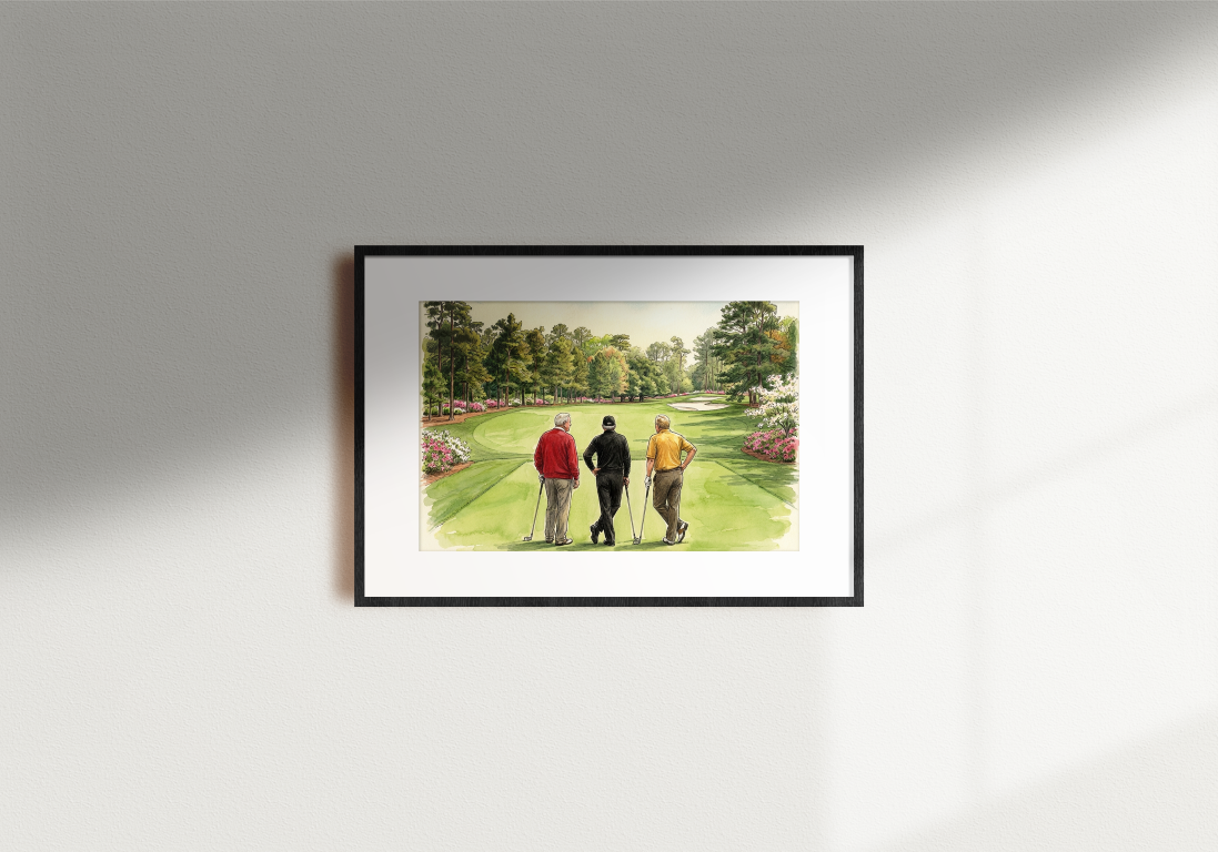 The Legends Of The Game Art Print
