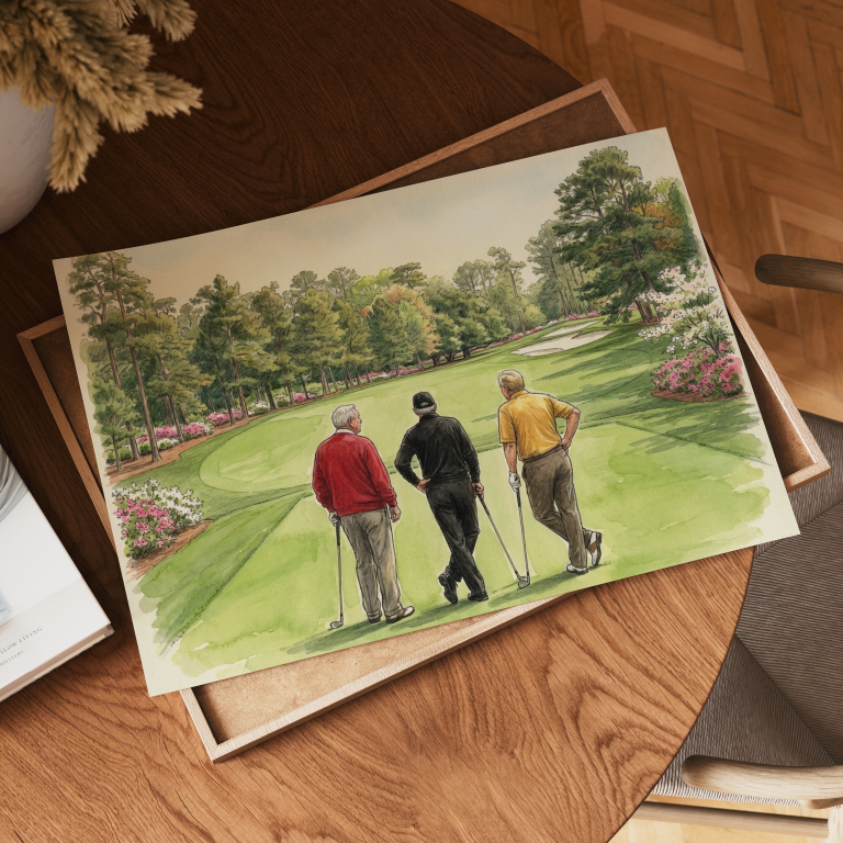 The Legends Of The Game Art Print
