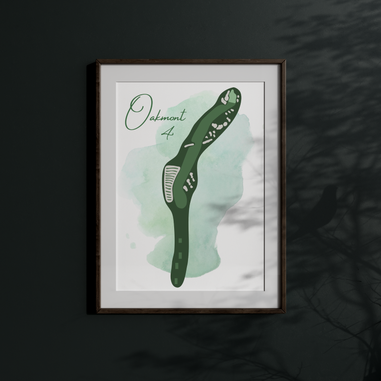 Oakmont Hole 4 Art Print