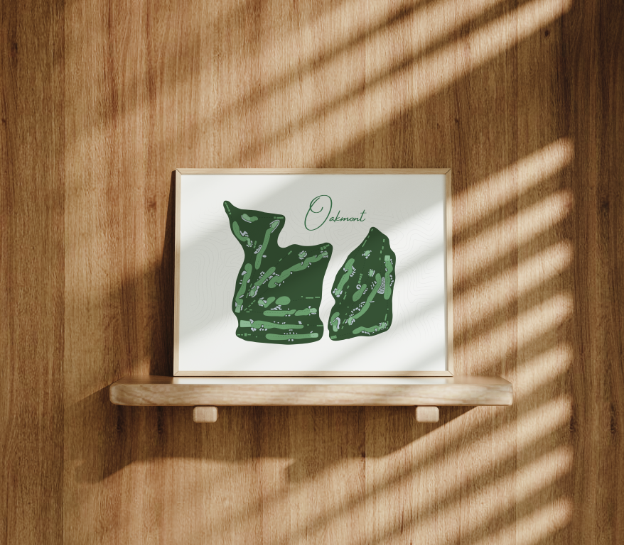Oakmont Course Art Print