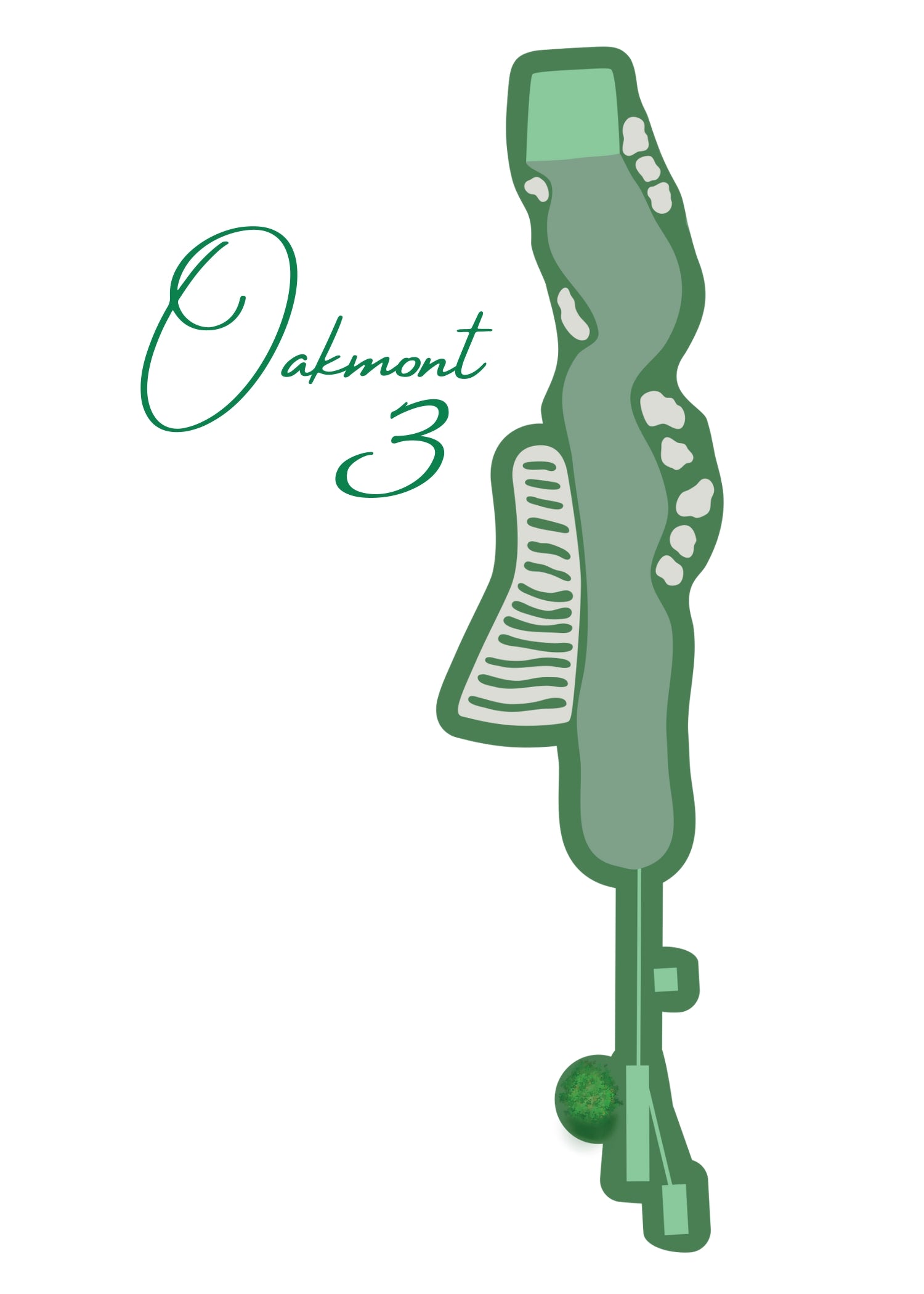 Oakmont 3 Art Print
