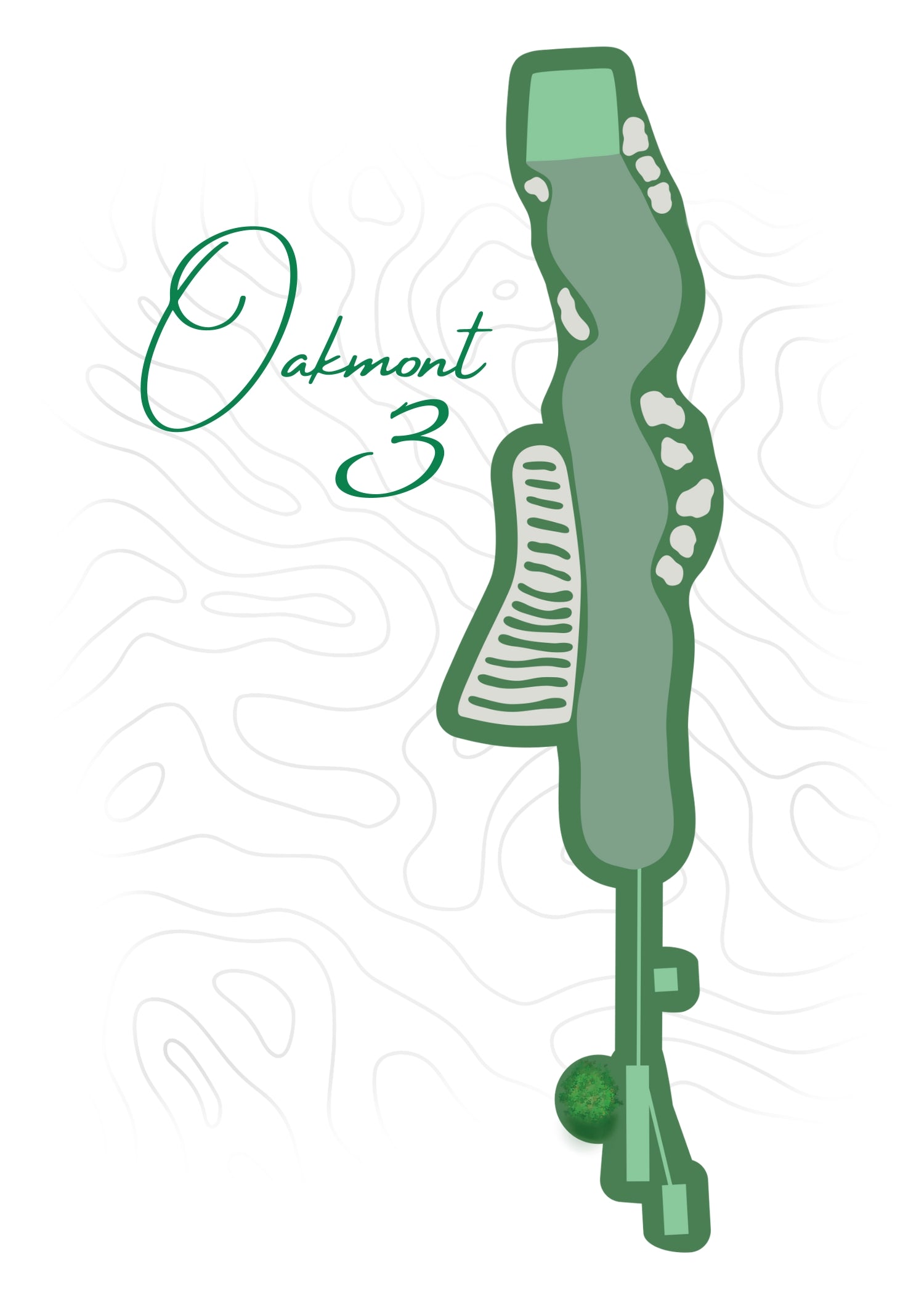 Oakmont 3 Art Print