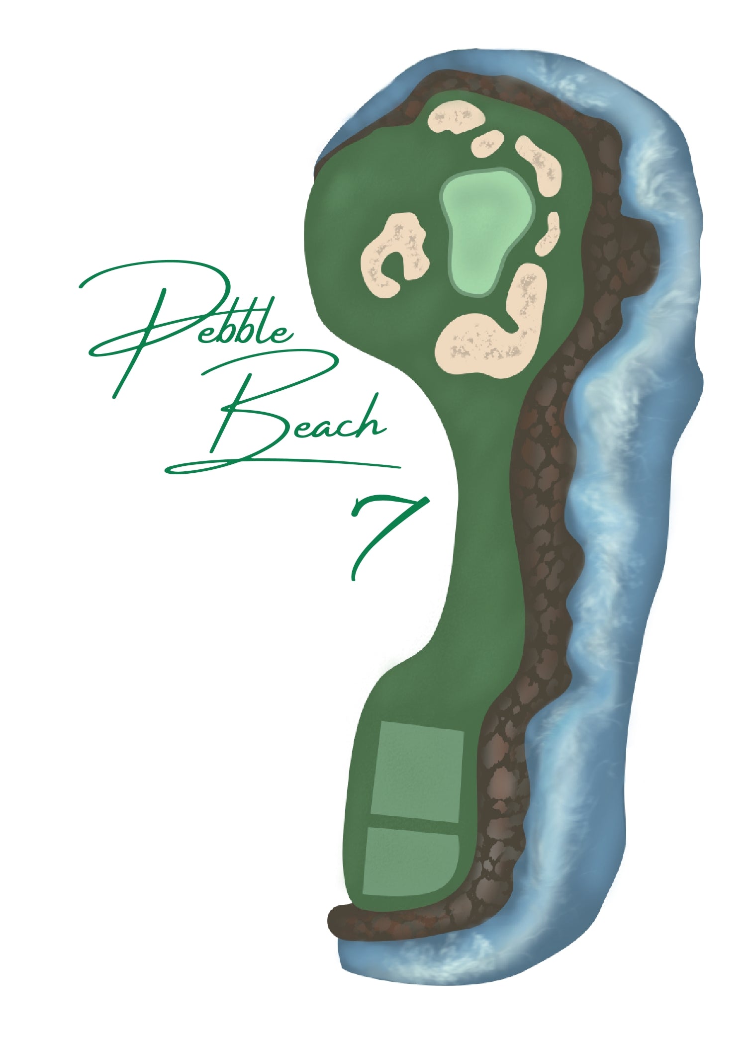 Pebble 7 Art Print