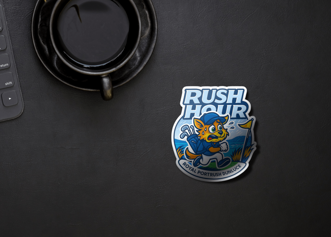 Rush Hour Open Championship Sticker - Links & Legends