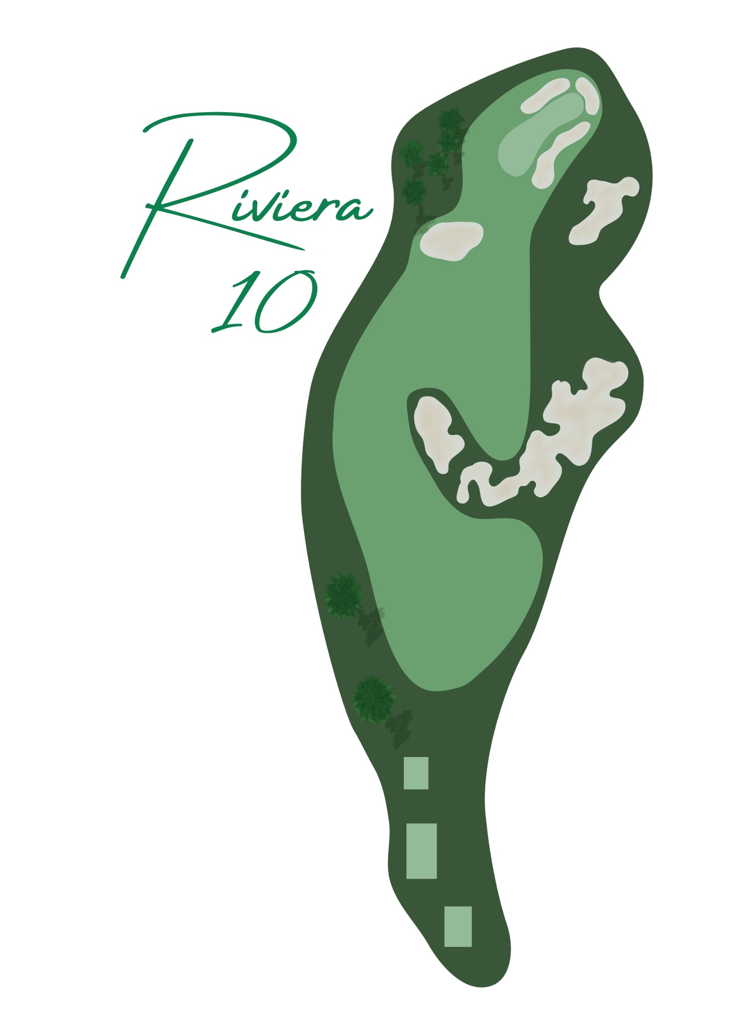 Riviera 10 Art Print