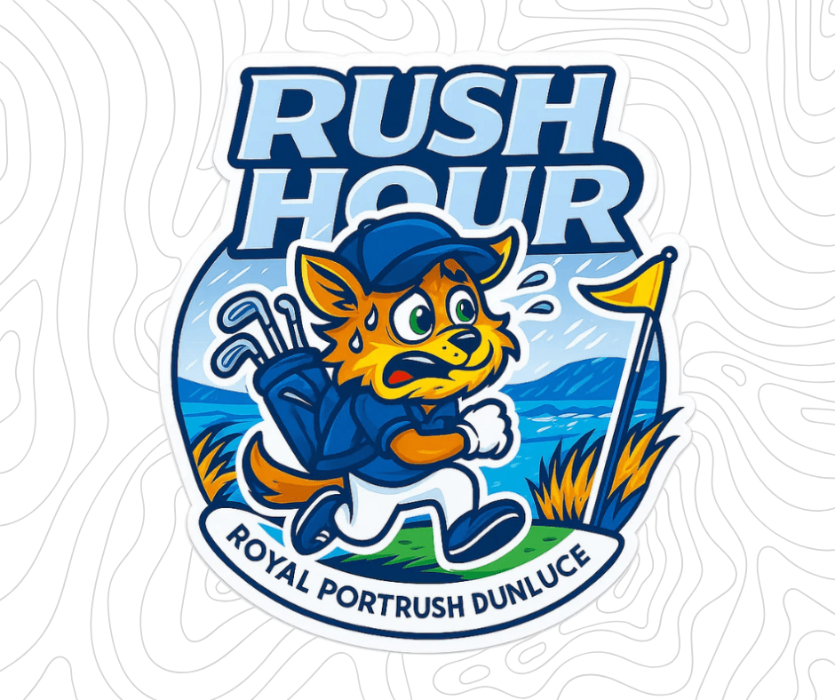 Rush Hour Open Championship Sticker - Links & Legends