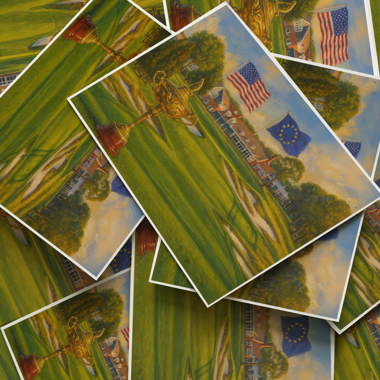 Ryder Cup Trophy Art Print