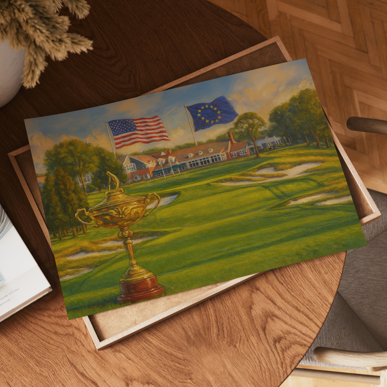 Ryder Cup Trophy Art Print