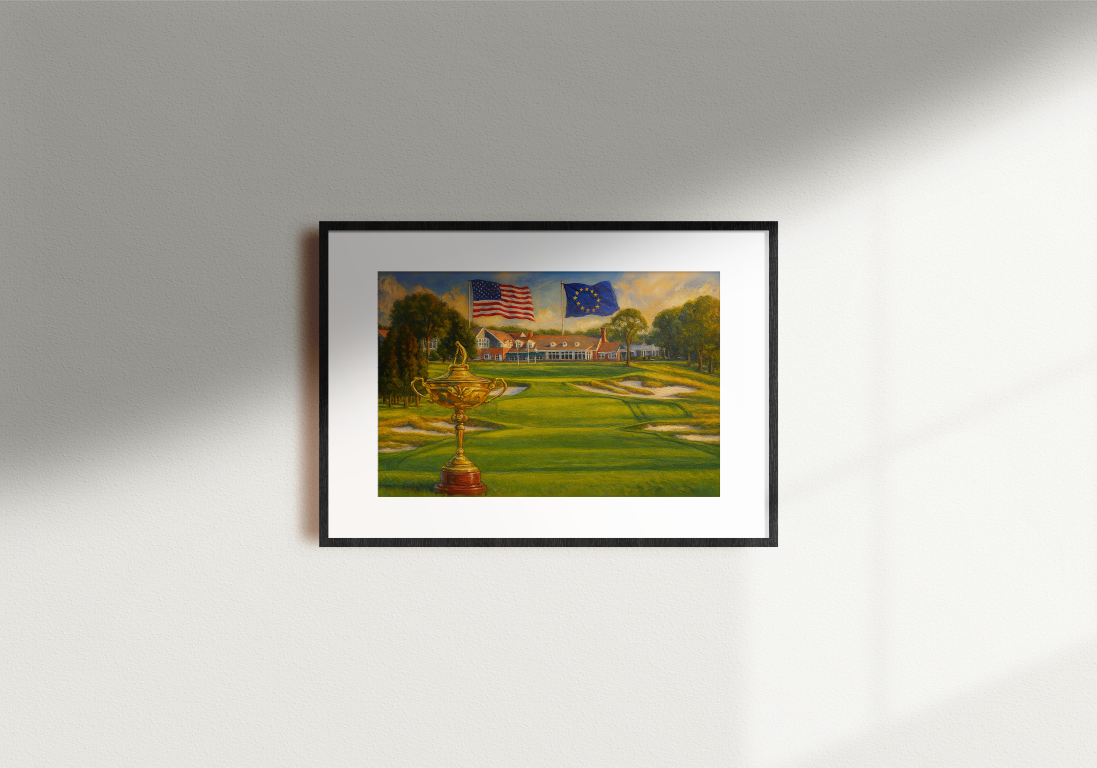 Ryder Cup Trophy Art Print