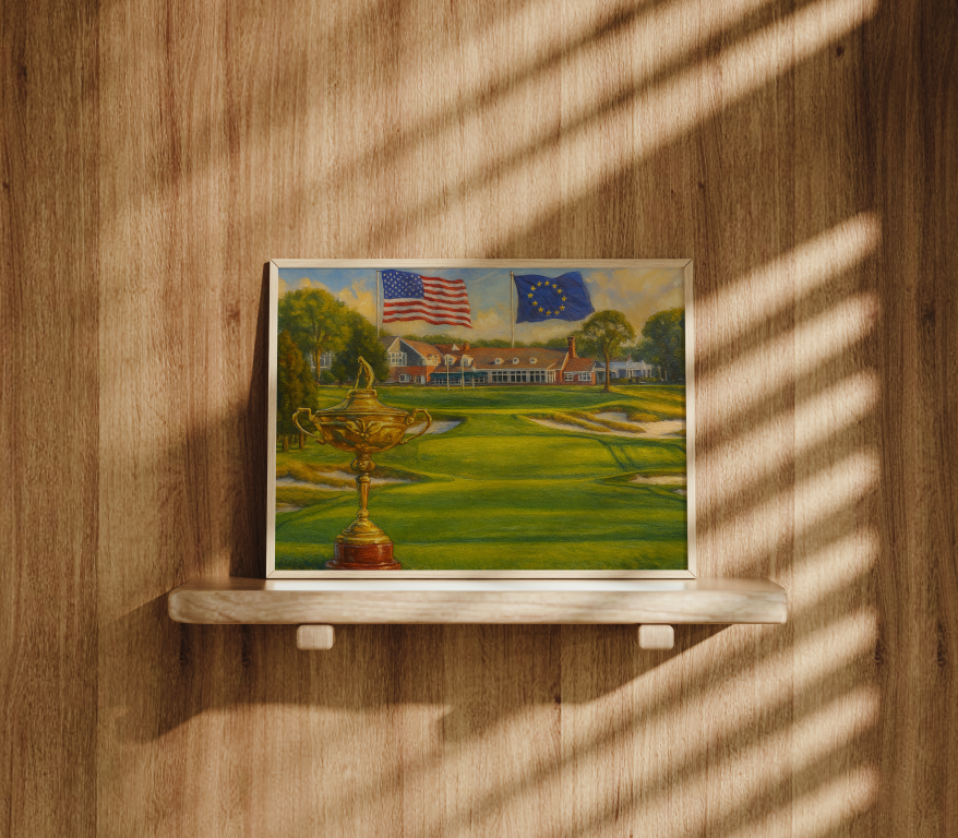 Ryder Cup Trophy Art Print