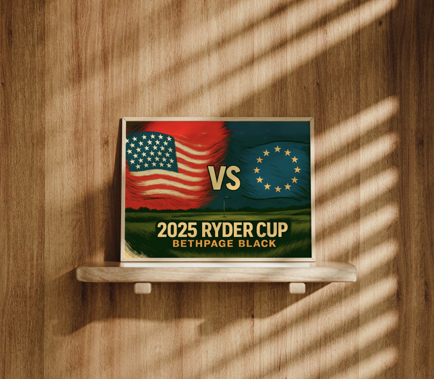 USA vs Europe Ryder Cup Art Print