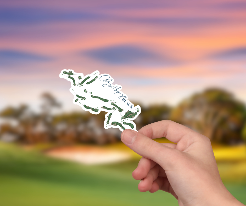 Bethpage Black Ryder Cup Course Sticker