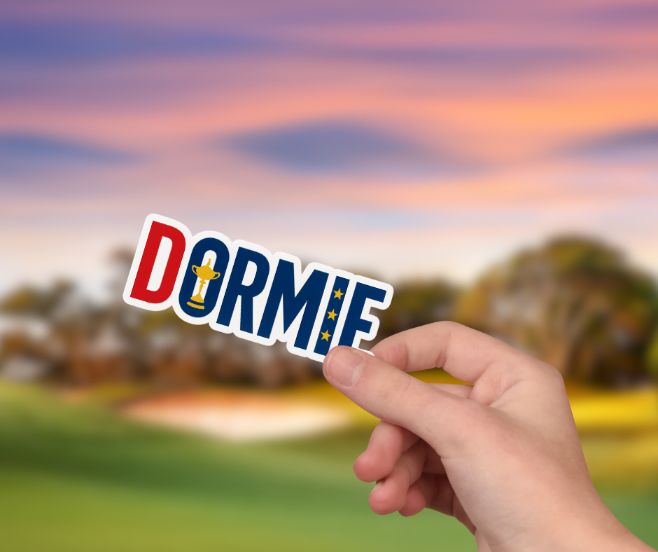 Dormie Ryder Cup Sticker