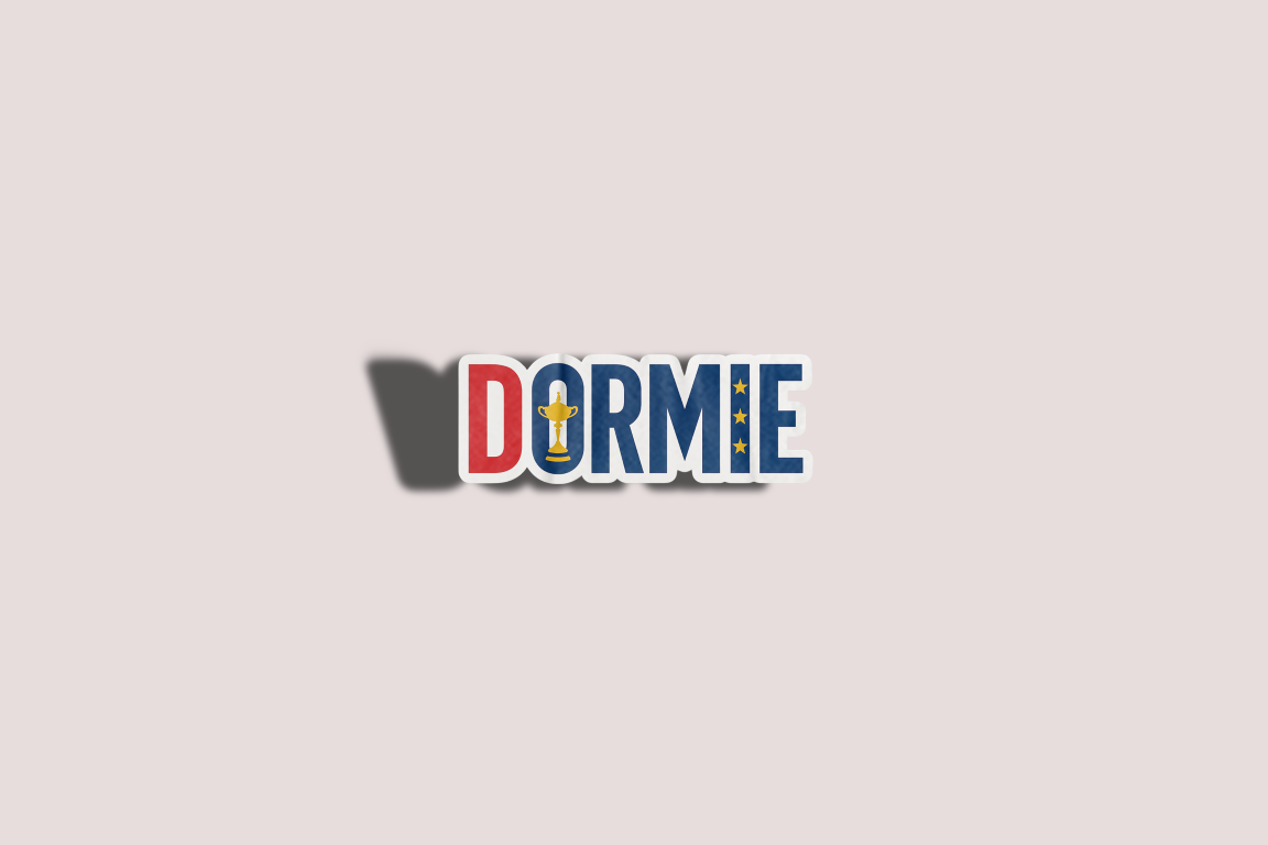 Dormie Ryder Cup Sticker