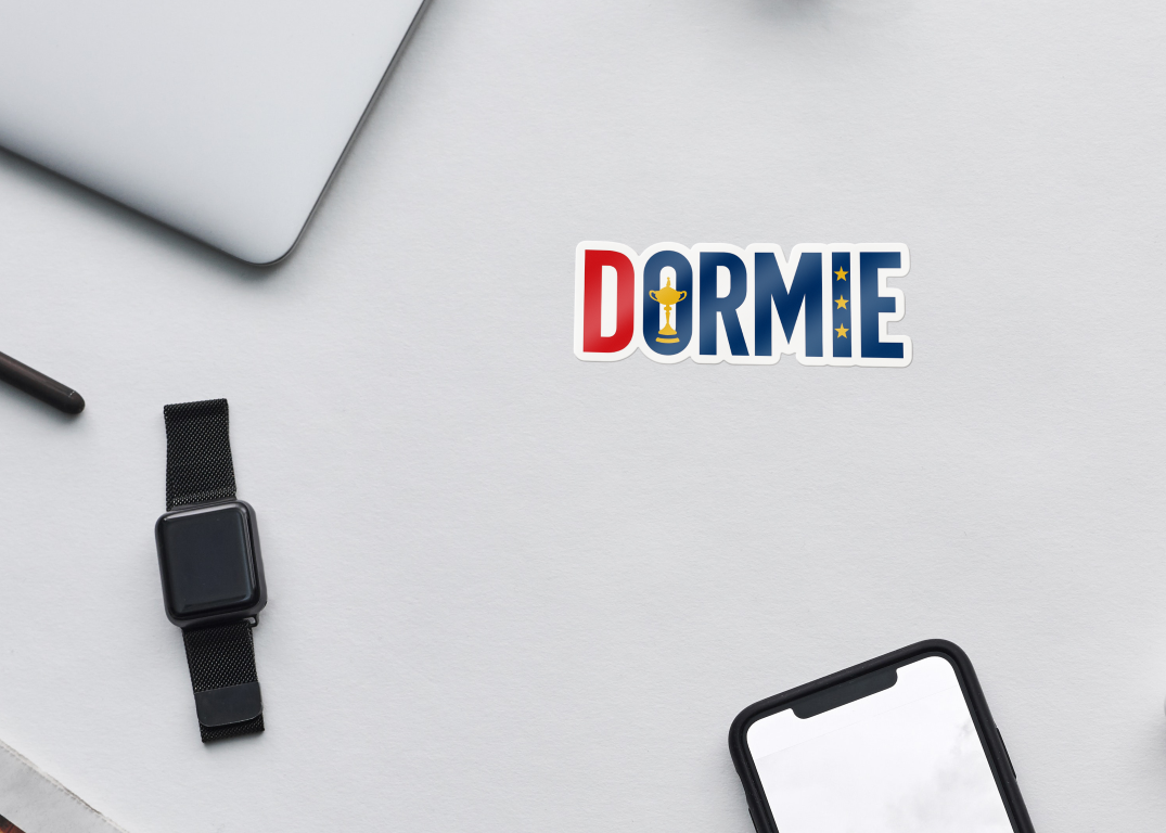 Dormie Ryder Cup Sticker