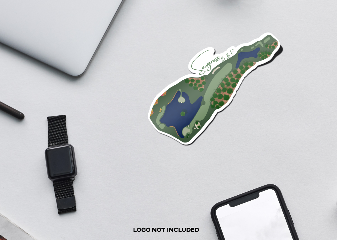 Sawgrass 16 17 Sticker