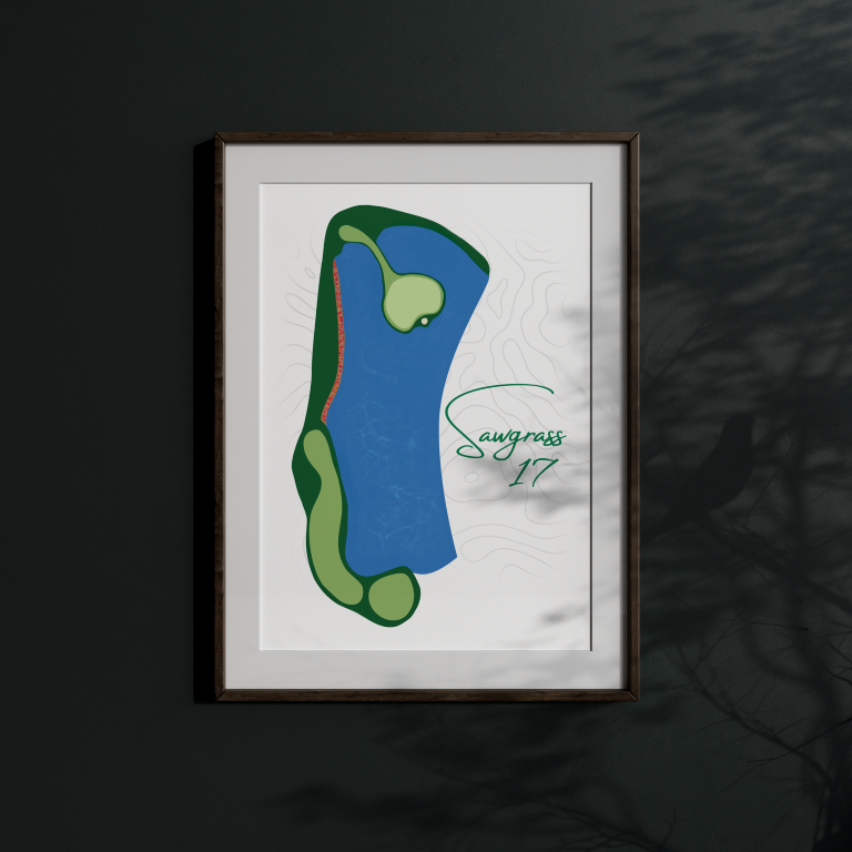 Sawgrass 17 Art Print