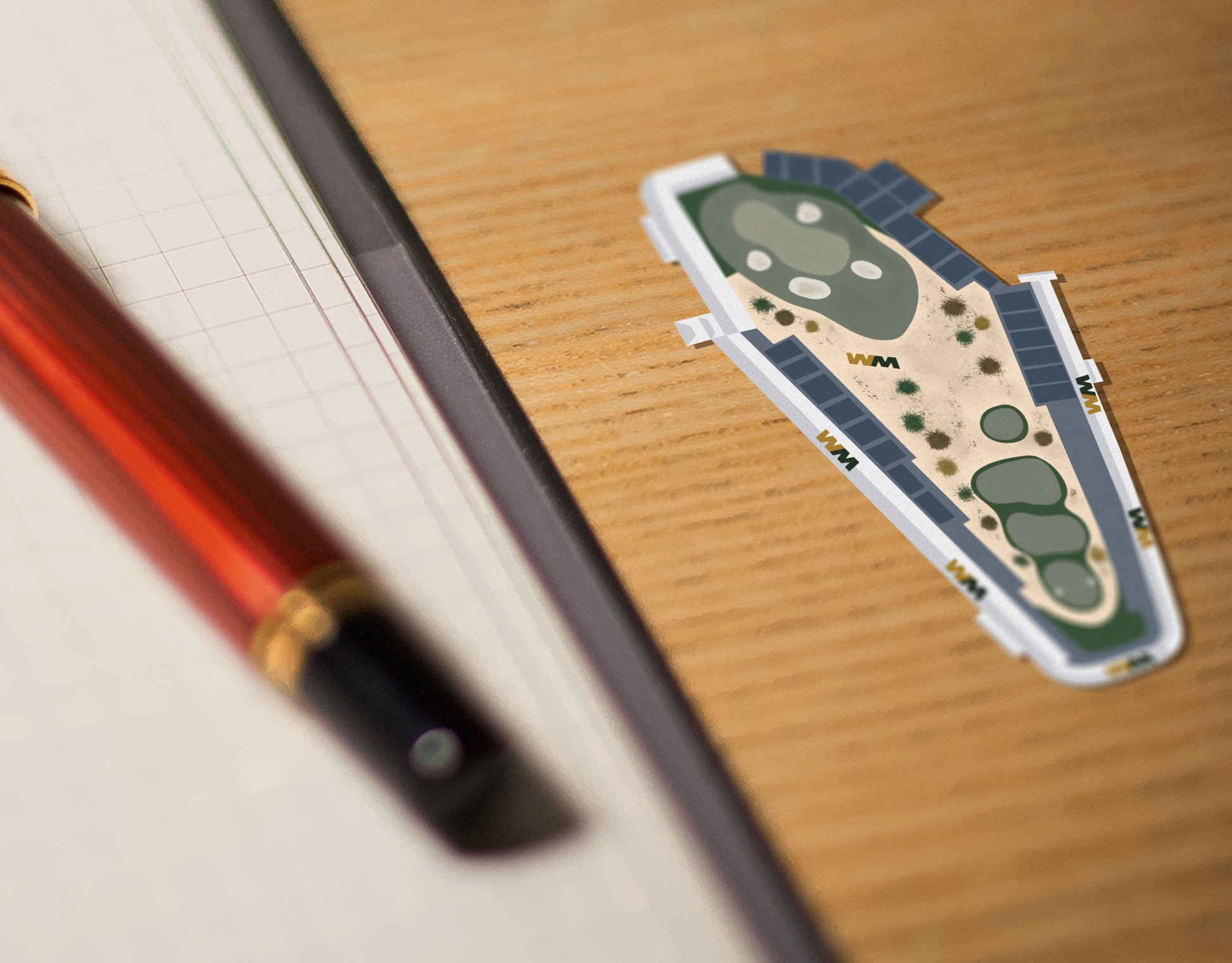 Custom Golf Sticker 5-Pack