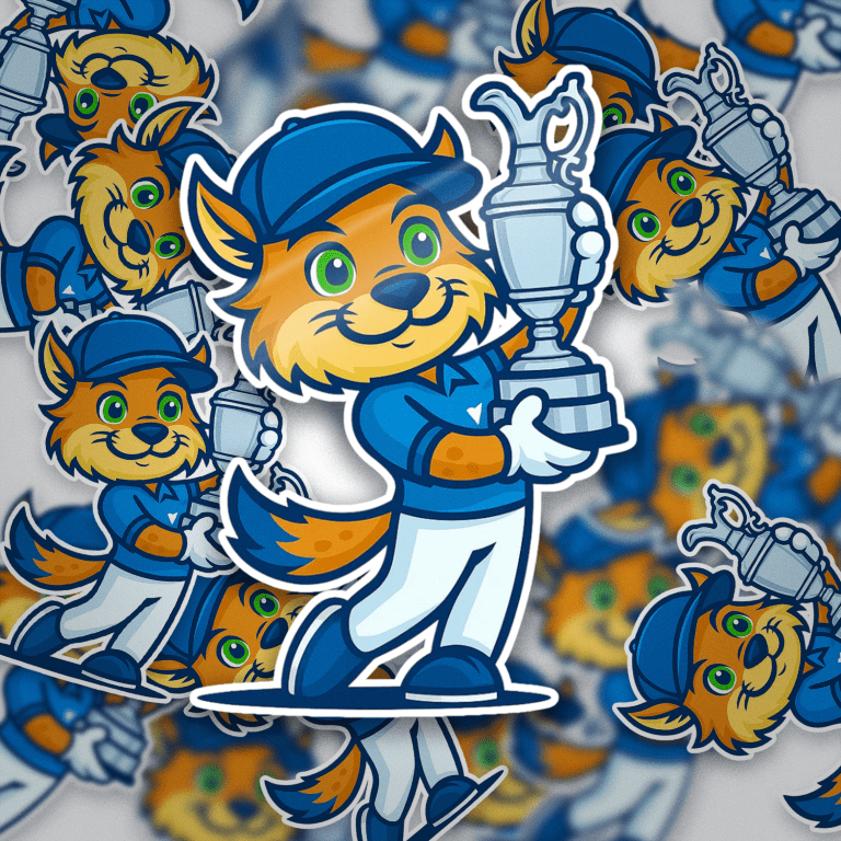 Scratch Open Champion Sticker - Links & Legends